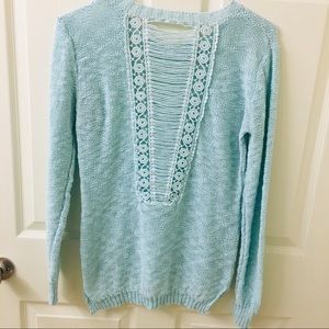 MINT KNITTED SWEATER